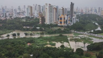 Photo of Rio Jaguaribe registra cheia após fortes chuvas em João Pessoa