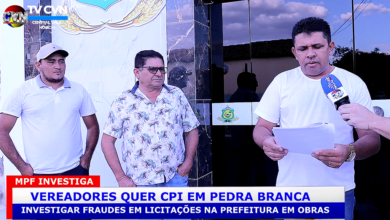 Photo of ASSISTA: Vereadores apresenta pedido de CPI para investigar fraude em licitação da Prefeitura de Pedra Branca