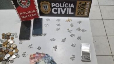 Photo of Polícia fecha boca de fumo e prende três em Coremas