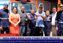 Photo of ASSISTA: No último dia de sua gestão prefeito Divaldo entregou nova ambulância para o SAMU e mais dois veículos para a saúde de Itaporanga