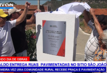 Photo of ASSISTA: Pela primeira vez na historia de Itaporanga, prefeito Divaldo entrega praça e ruas pavimentadas na comunidade do sitio São João