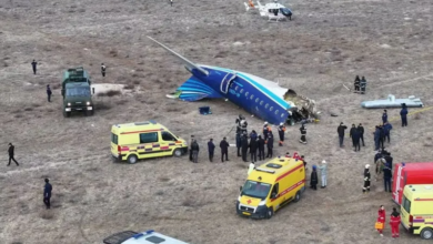 Photo of Avião fabricado por empresa brasileira cai com mais de 60 pessoas no Cazaquistão