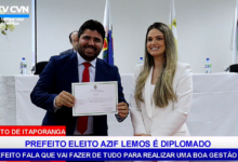 Photo of ASSISTA: Dr. Dr.Azif Lemos, prefeito eleito de Itaporanga, é diplomado e informou que o secretariado está formado