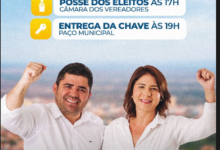 Photo of Posse do novo prefeito de Itaporanga será na tarde do dia 1° de janeiro