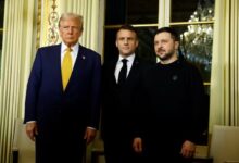 Photo of Zelensky diz que teve reunião ‘boa e produtiva’ com Trump e Macron em Paris